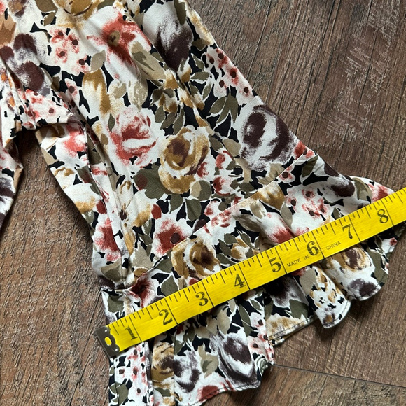 Women's Express Floral Midi Dress 13/ 14 size Vintage - Picture 9 of 14